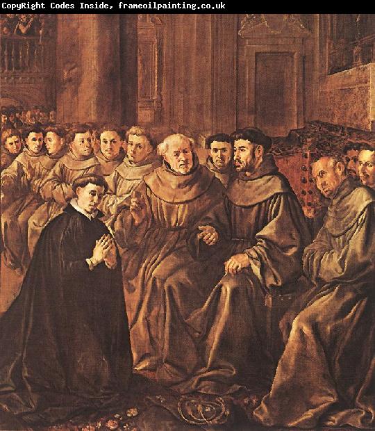 HERRERA, Francisco de, the Elder St Bonaventure Joins the Franciscan Order g